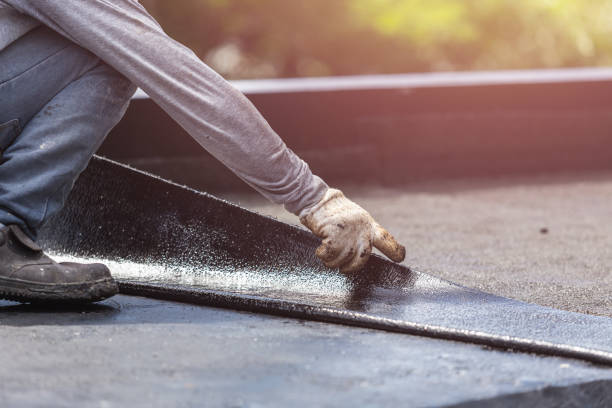 Professional Waterproofing technician working in Catonsville, MD